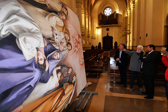 Proyecto de Traver Calzada en la Concatedral de Santa María de Castellón
