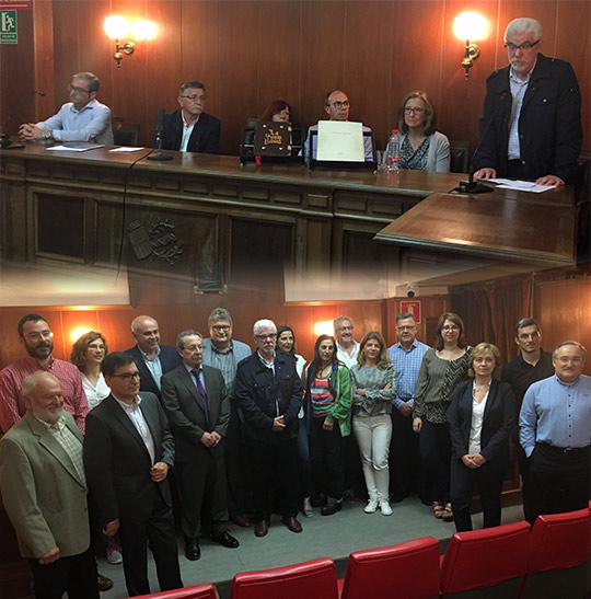 Proclamación del doctor Breva como presidente del Colegio de Médicos de Castellón