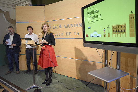 Presentación de la carta tributaria de Castellón