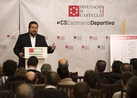 Diputación ayuda a 35 clubes y 47 deportistas de la provincia a mantenerse en la élite y exportar los valores de Castellón