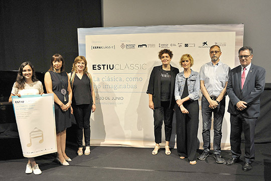 Presentación de la V edición del Festival Internacional Estiu Clàssic