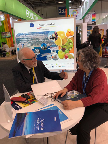 El puerto de Castellón participa en Fruit Logística de Berlín