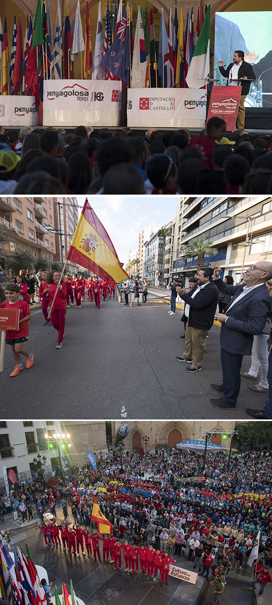 Inauguración del Mundial de Trail en #CSEscenarioDeportivo
