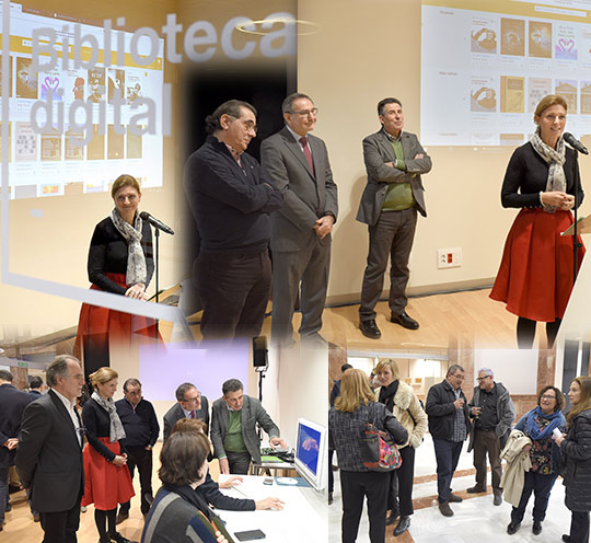 Inauguración de la Biblioteca Digital Menador de Castellón Inauguración de la Biblioteca Digital Menador de Castellón