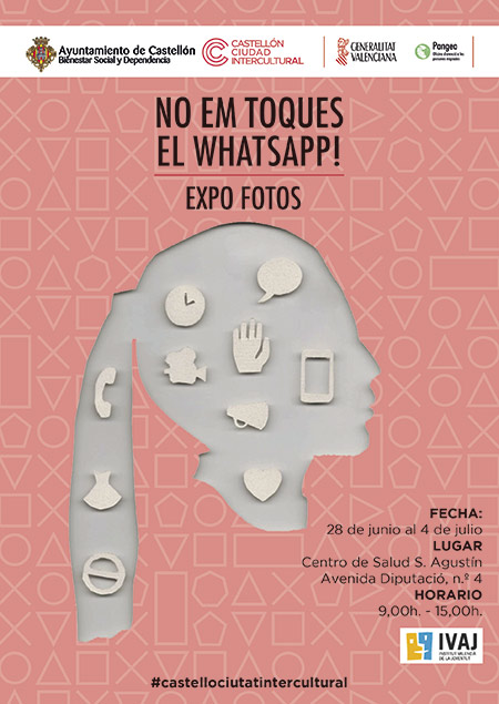 Exposición sobre el whatsapp para concienciar sobre el uso del móvil