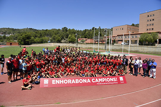 El CITD Penyeta Roja se proclaman campeones de España de atletismo por equipos en sub 14 El CITD Penyeta Roja se proclaman campeones de España de atletismo por equipos en sub 14