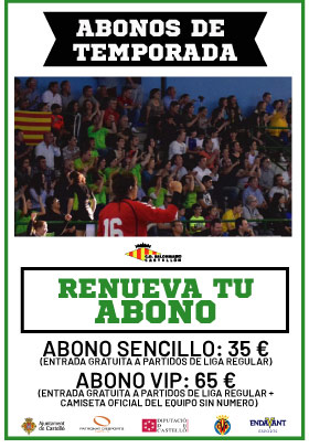 El BM Castellón lanza la campaña de abonados