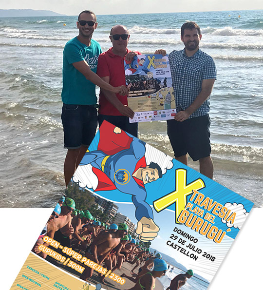 X Travesía Playa del Gurugú, domingo 29 de julio