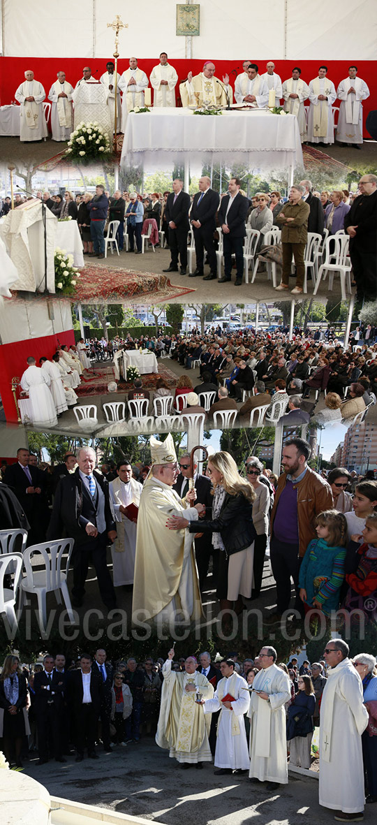 Acto religioso en el Día de Todos los Santos en Castellón Acto religioso en el Día de Todos los Santos en Castellón