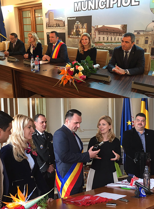 Hermanamiento entre Castellón y Târgovişte Hermanamiento entre Castellón y Târgovişte