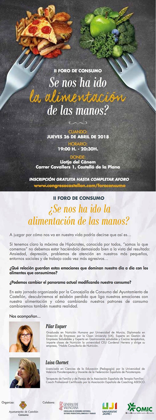 ¿Se nos ha ido la alimentación de las manos? ¿Se nos ha ido la alimentación de las manos?