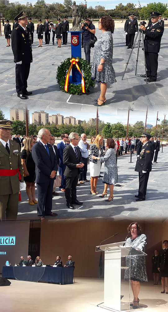 Reconocimiento al trabajo de la Policía Nacional de la Provincia de Castellón