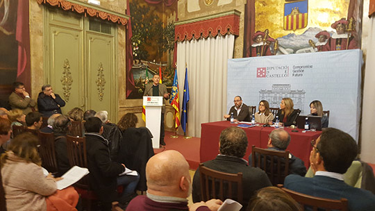 Encuentro para potenciar la actividad cultural a favor de la dinamización de la provincia de Castellón Encuentro para potenciar la actividad cultural a favor de la dinamización de la provincia de Castellón