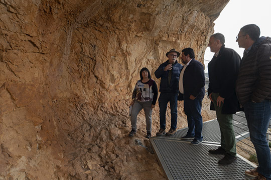 Difusión y puesta en valor de las pinturas rupestres de la Valltorta