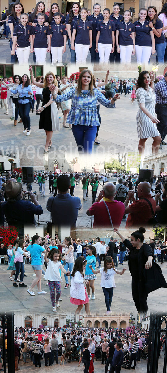 XI Aniversario del Ball Perdut en la Plaza Mayor de Castellón