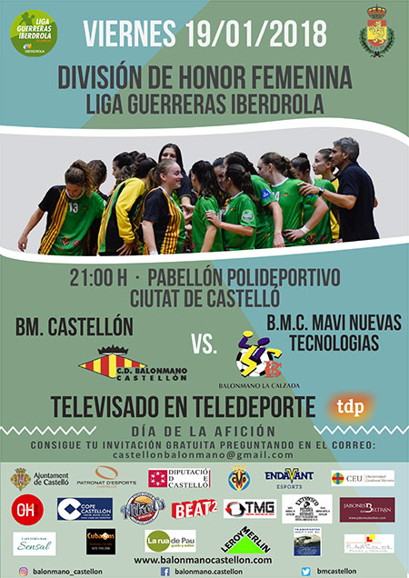 Partido entre BM Castellón y Mavi Nuevas Tecnologías de Gijón Partido entre BM Castellón y Mavi Nuevas Tecnologías de Gijón
