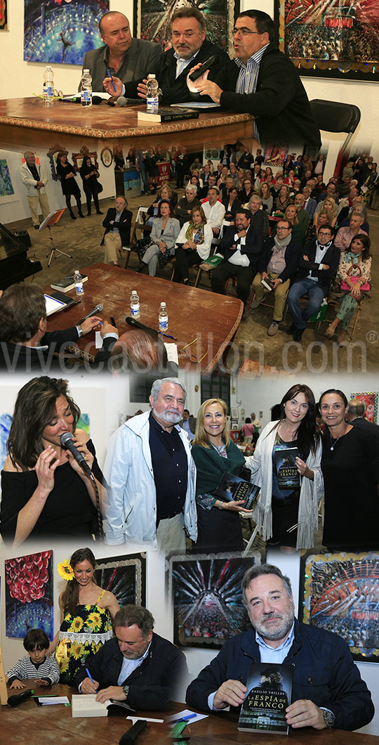 Basilio Trilles presenta su novela La espía de Franco Basilio Trilles presenta su novela La espía de Franco