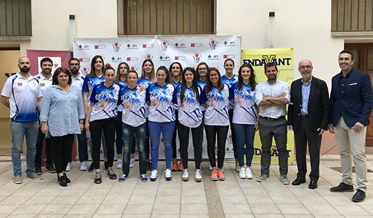 presentación de la fase de ascenso a Liga Femenina 2 del Nou Bàsquet Femení Castelló 