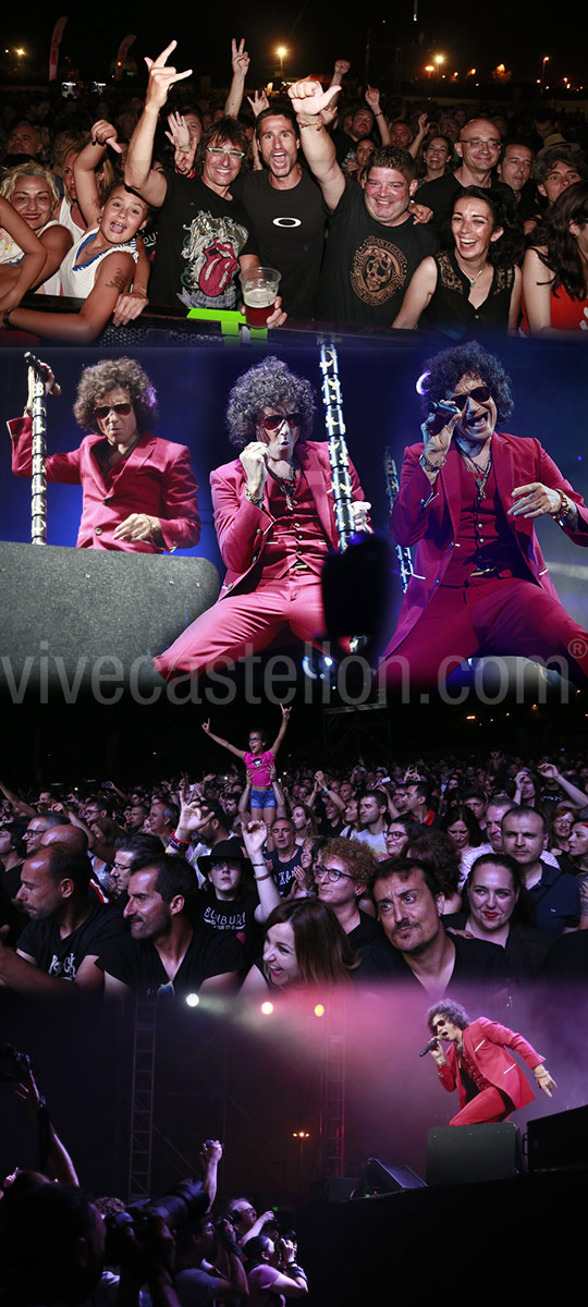 Concierto de Bunbury en las fiestas del Grao de Castellón Concierto de Bunbury en las fiestas del Grao de Castellón