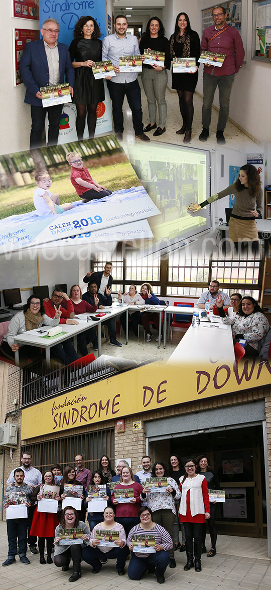 Cuenta Conmigo para Todo 2019, calendario solidario de Síndrome de Down Castelló