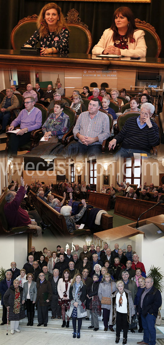 Reunión constitutiva del Consejo Municipal de Personas Mayores de Castellón
