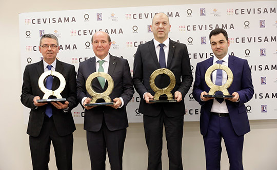 Torrecid, Ferro, Peronda y Kerajet,  premios Alfa de Oro