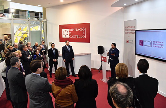 Inauguración del stand provincial de de Cevisama Inauguración del stand provincial de de Cevisama