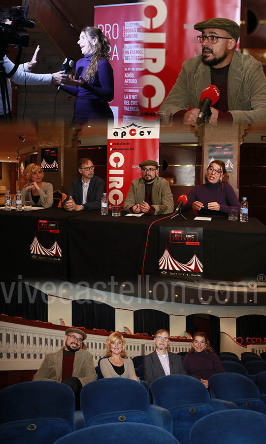 Presentación de la II Nit del Circ Valencià Presentación de la II Nit del Circ Valencià