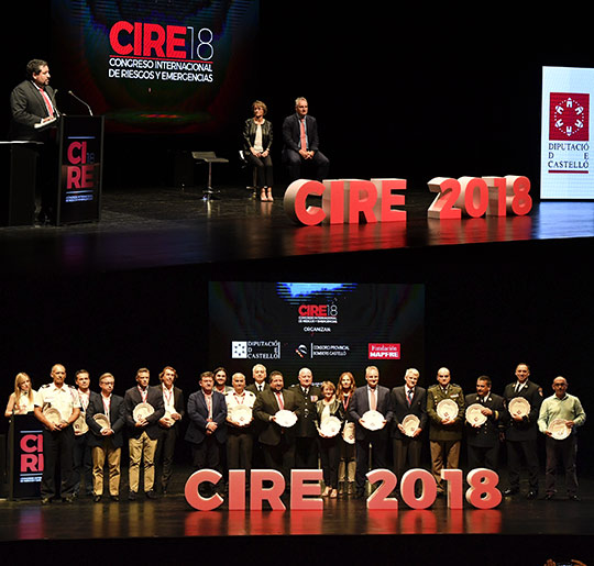 Clausura del I Congreso Internacional de Riesgos y Emergencias, CIRE Clausura del I Congreso Internacional de Riesgos y Emergencias, CIRE