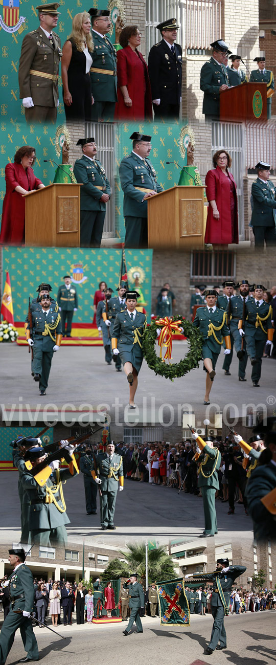 Acto conmemorativo de la patrona de la Guardia Civil, la Virgen del Pilar