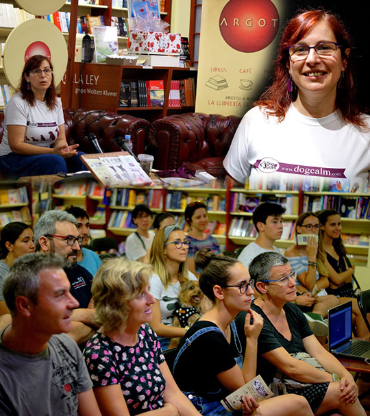 Charla de Cinta Mari sobre educación canina en Argot Charla de Cinta Mari sobre educación canina en Argot
