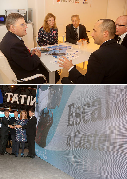 Encuentro de grandes navíos en Castellón como reclamo turístico Encuentro de grandes navíos en Castellón como reclamo turístico