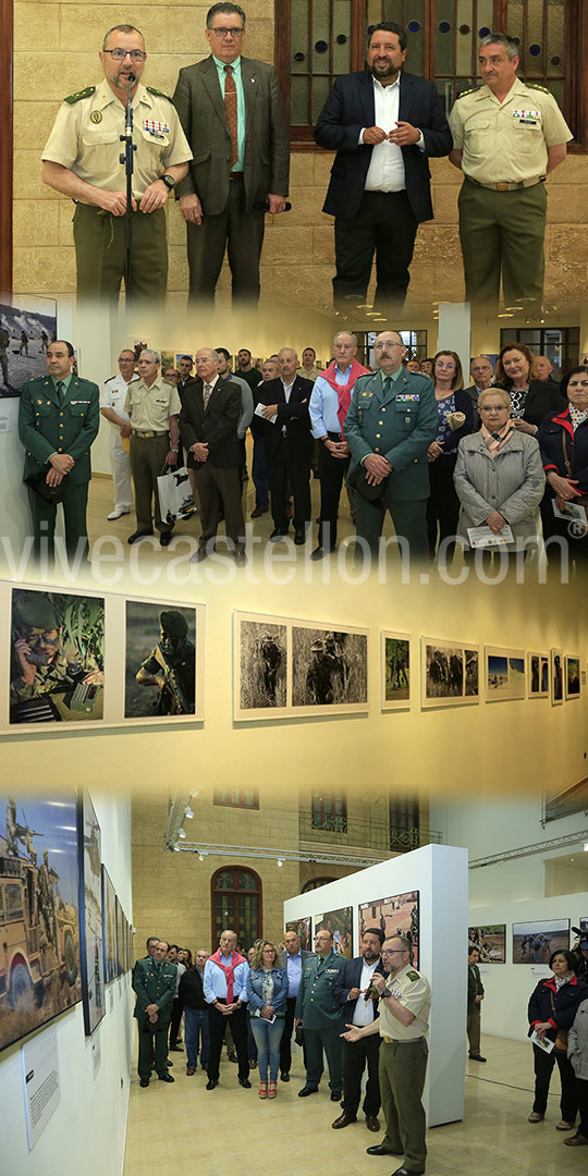 inauguración de la exposición 'Boinas Verdes en Acción'