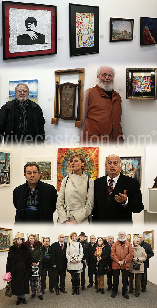 Exposición de pintura y escultura en la Casa de la cultura de Castellón
