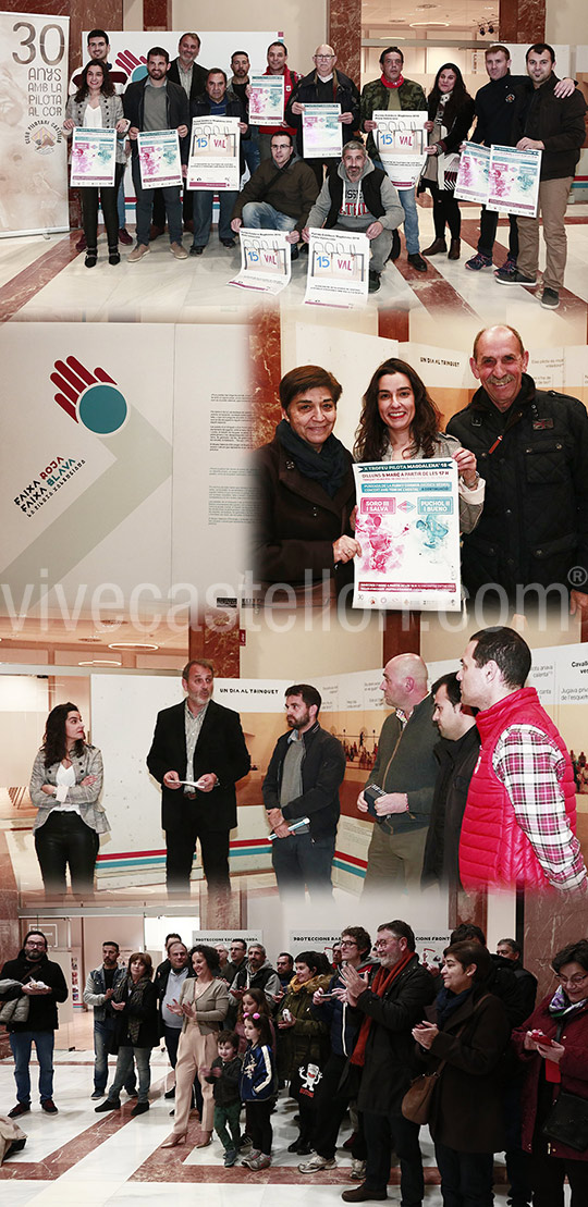 Inauguración de la exposición ´Faixa Roja, Faixa Blava´