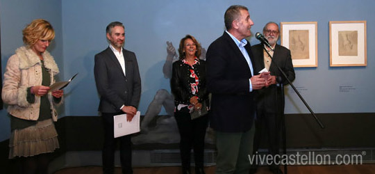 Inauguración de la exposición de Vicente Rodes en el Museo de Bellas Artes de Castellón