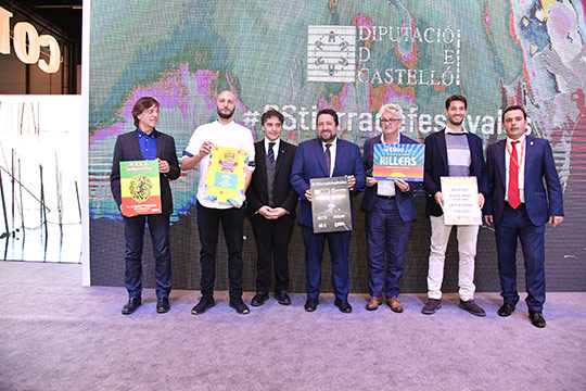 Promoción en Fitur de los festivales de la provincia de Castellón