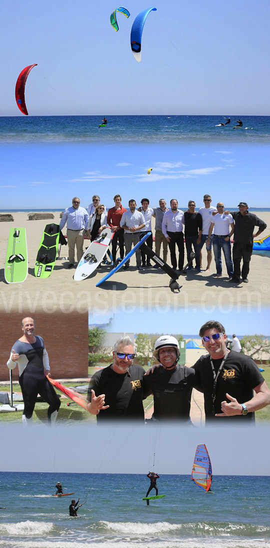 Presentación de la Copa de España de Fórmula Kite en Castellón