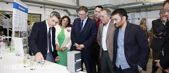 Ximo Puig visita las instalaciones de UBE con motivo del ciclo formativo de Química Industrial Ximo Puig visita las instalaciones de UBE con motivo del ciclo formativo de Química Industrial