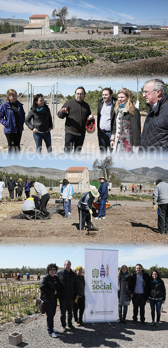 Presentación de Mas d´Enriera, proyecto de huertos sociales en Castellón