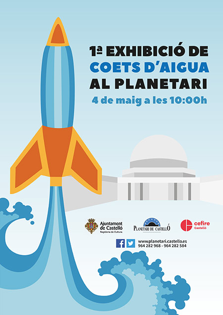 I Muestra de Cohetes de Agua en el Planetario de Castellón