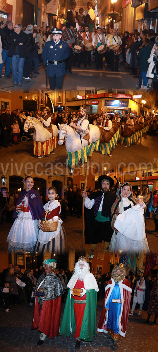 Pasacalles hacia la representación del Betlem de la Pigà