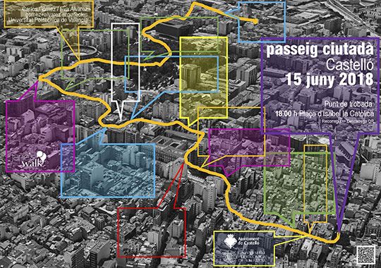 Paseo ciudadano para conocer Castellón, el viernes 15 de junio