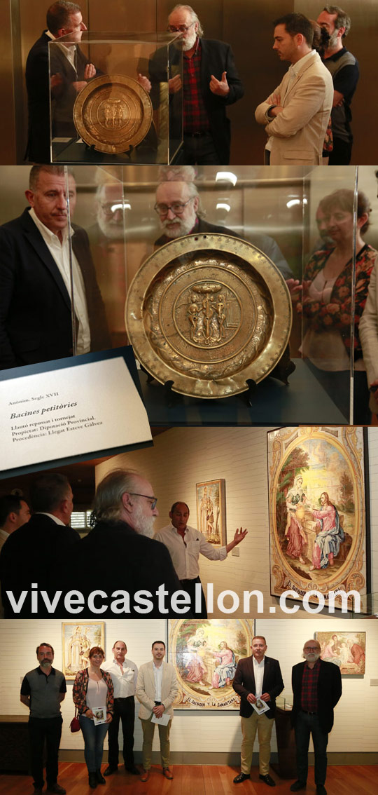 Presentación de la pieza del trimestre y la pieza invitada en el Museo de Bellas Artes de Castellón