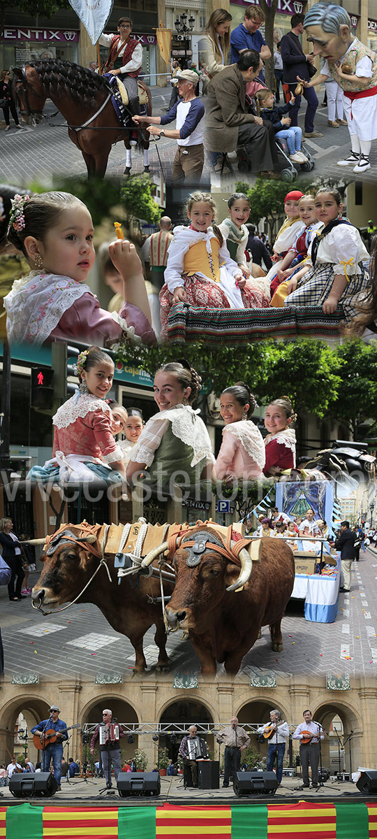 Tradicional Pregonet,  anuncio de las Fiestas de la Mare de Déu del Lledó de Castelló