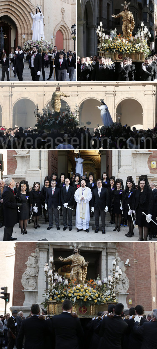 Procesión del Encuentro de la Semana Santa de Castellón