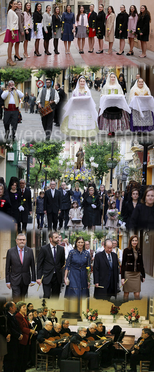 Procesión en honor a Sant Roc de la Vila Procesión en honor a Sant Roc de la Vila