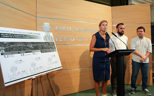 Actuación integral para mejorar la seguridad vial y la movilidad en el Camí la Plana de Castellón