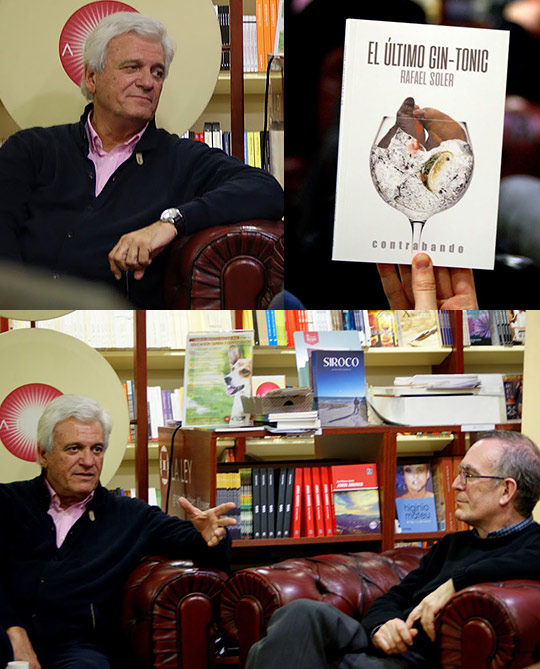 Presentación de la novela de Rafael Soler en la librería Argot de Castellón