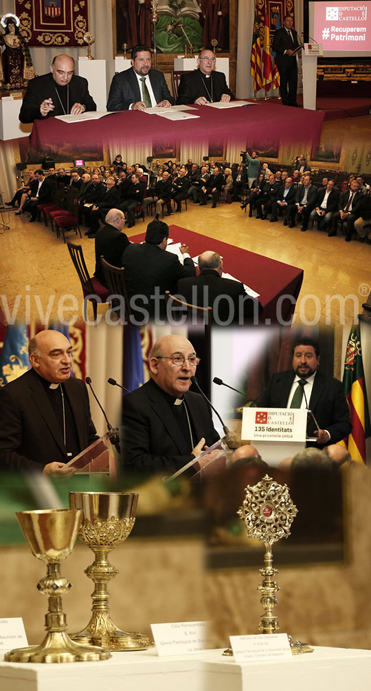 Convenio de colaboración para el cuidado del patrimonio sacro de la provincia de Castellón Convenio de colaboración para el cuidado del patrimonio sacro de la provincia de Castellón